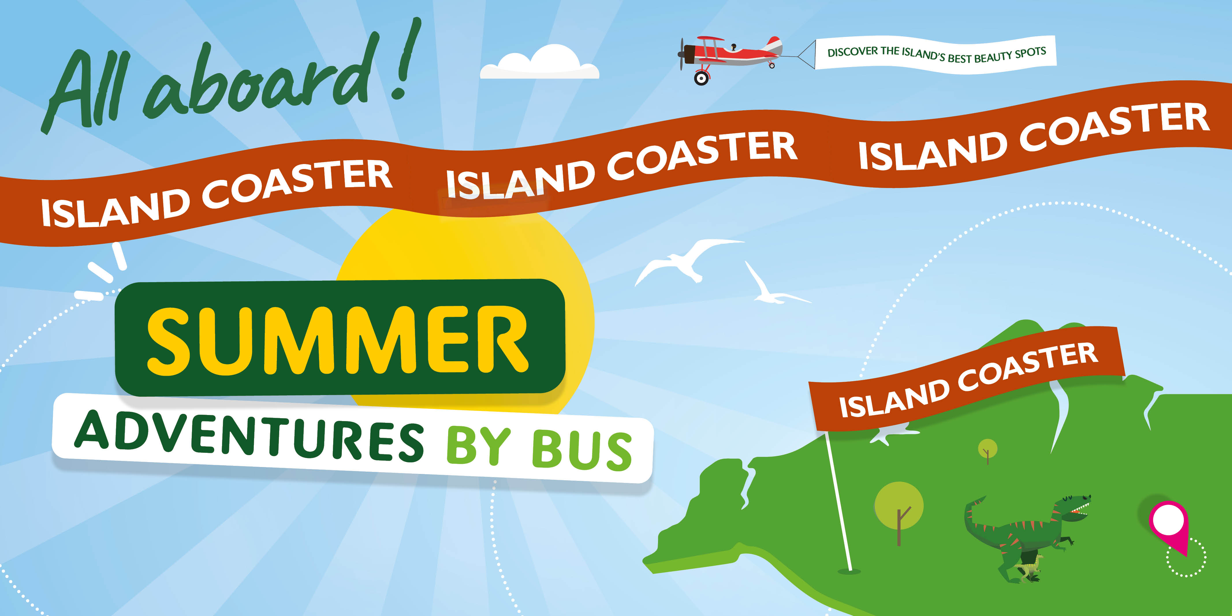 Summer Links and Island Coaster are back from the 29th March